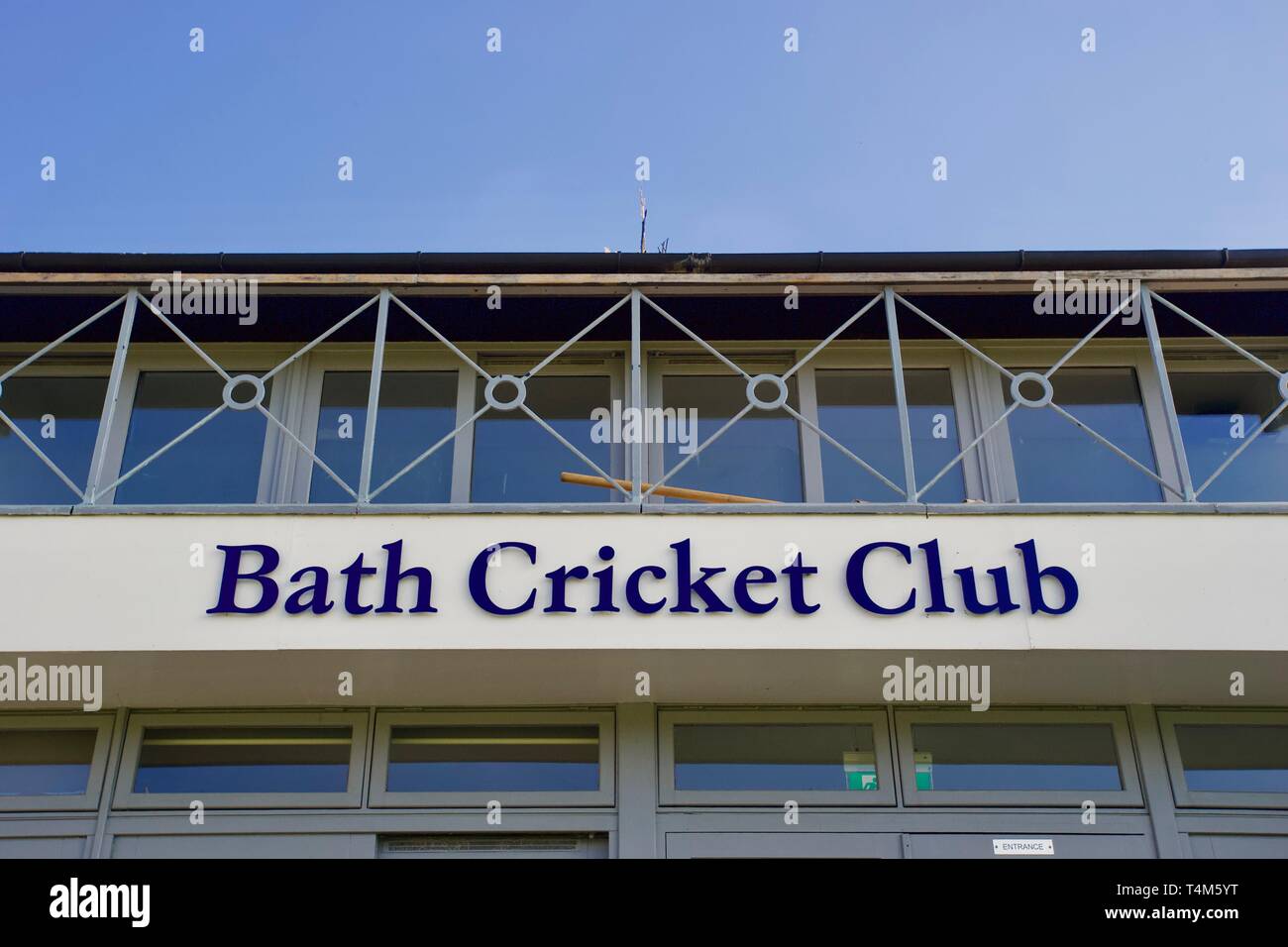 Bath Cricket Club, Bath,Somerset, England Stock Photo