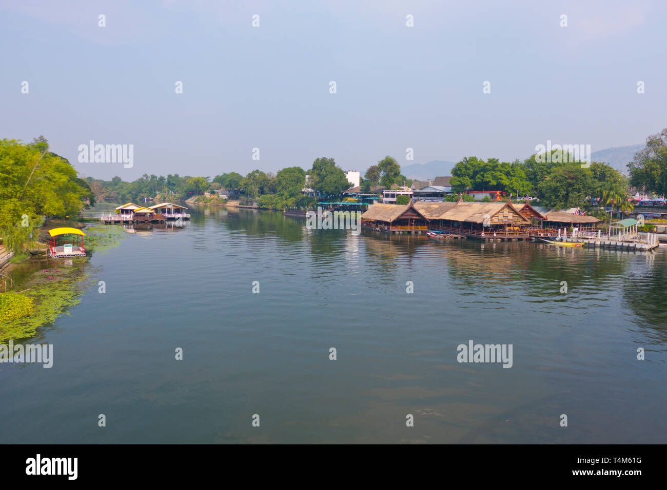 Mae Nam Khwae Yai, Kwai river, Kanchanaburi, Thailand Stock Photo