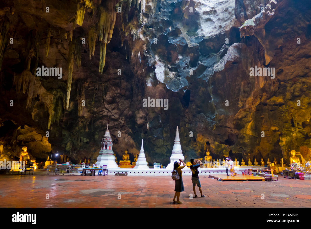 Khao Luang Cave, Phetchaburi, Thailand Stock Photo