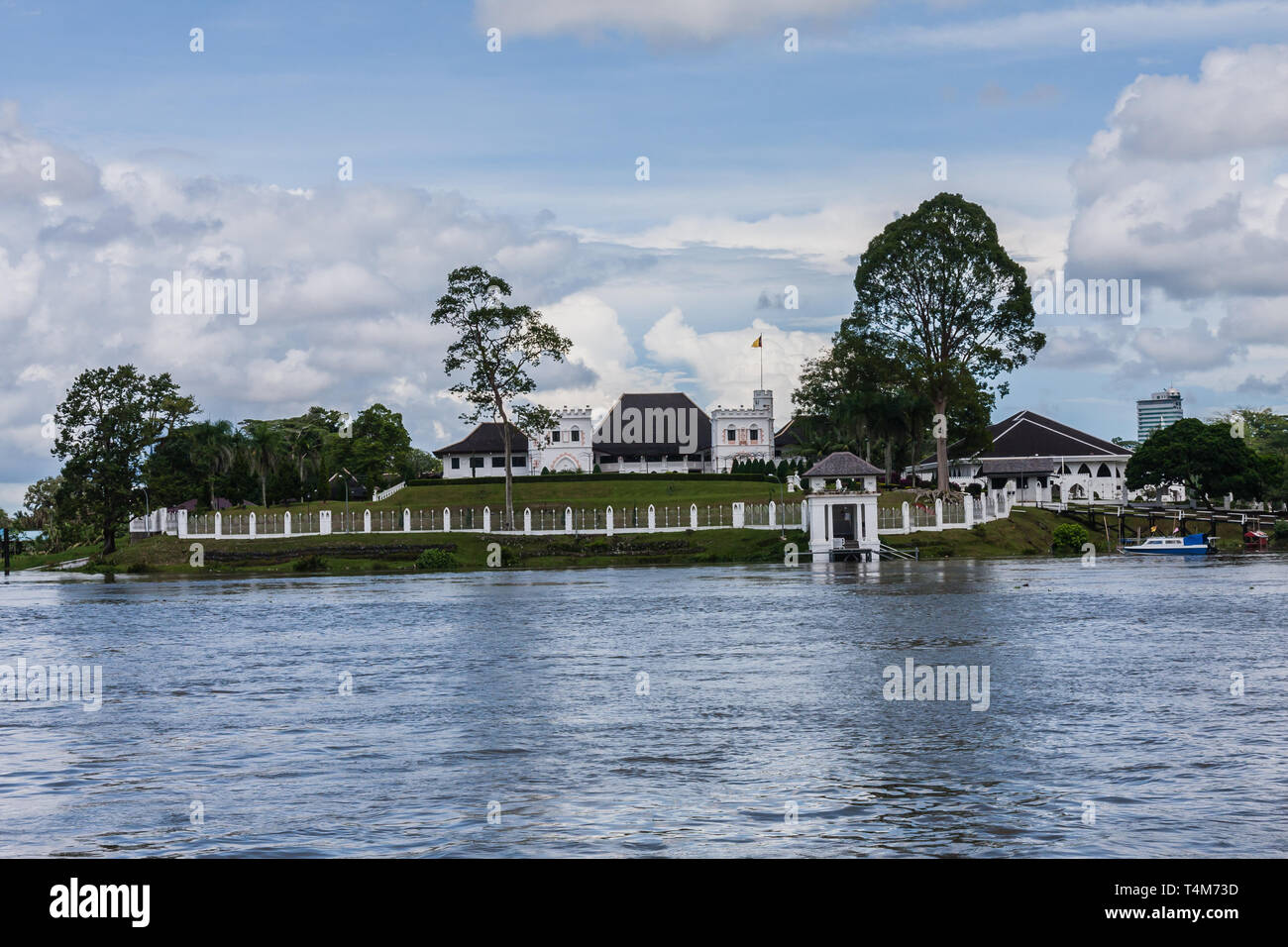 Fort Margherita and Brooke Gallery in Kuching, Sarawak. Stock Photo