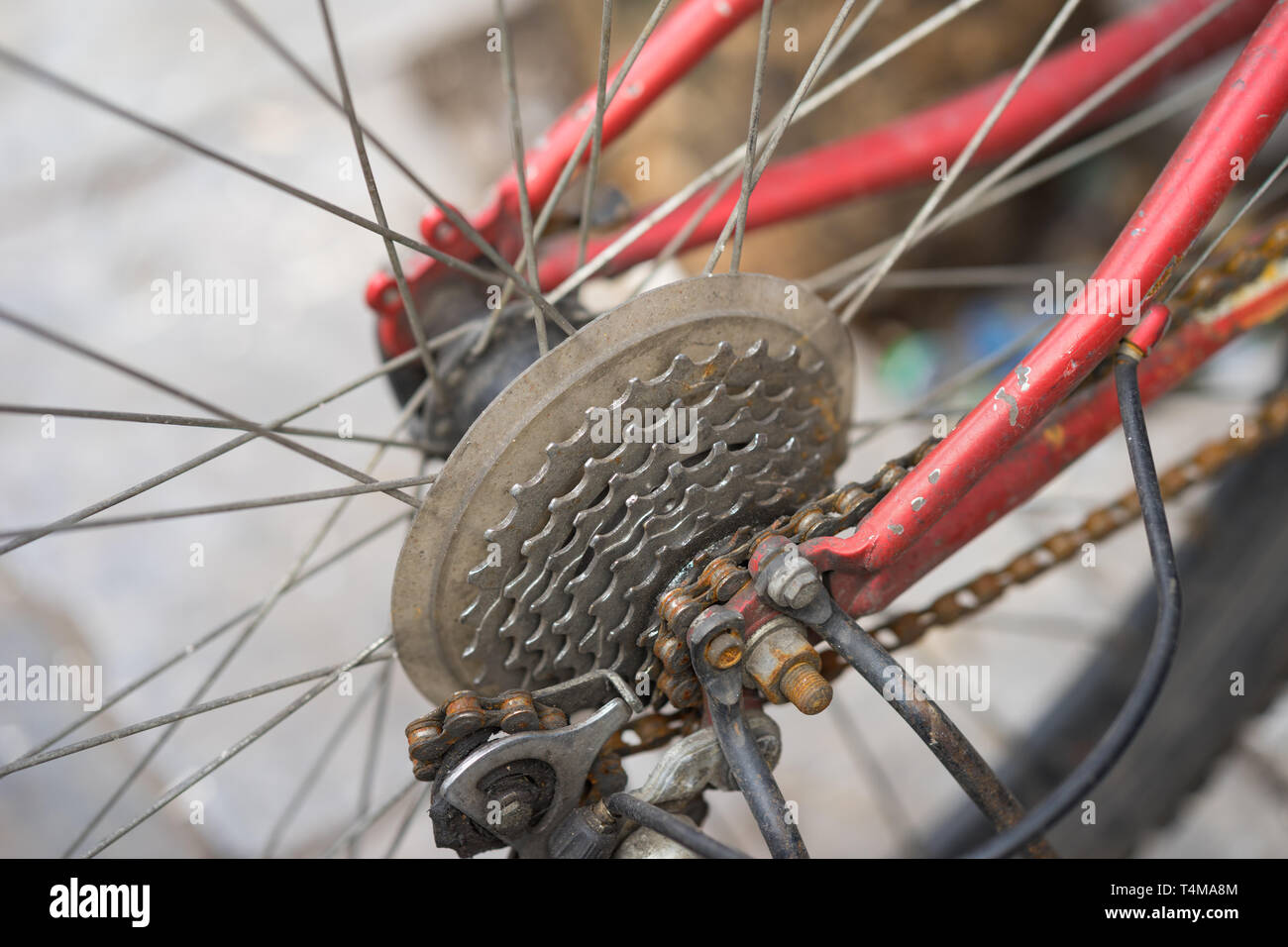 old bike gears