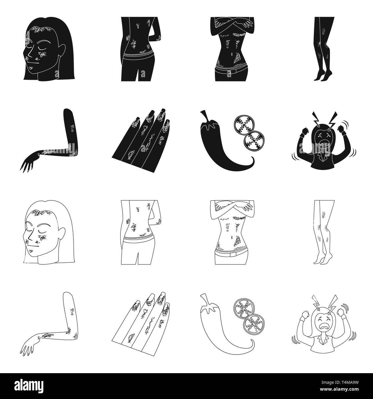 psoriasis,pepper,stress,skin,body,dermatitis,chili,shock,chronic,hot