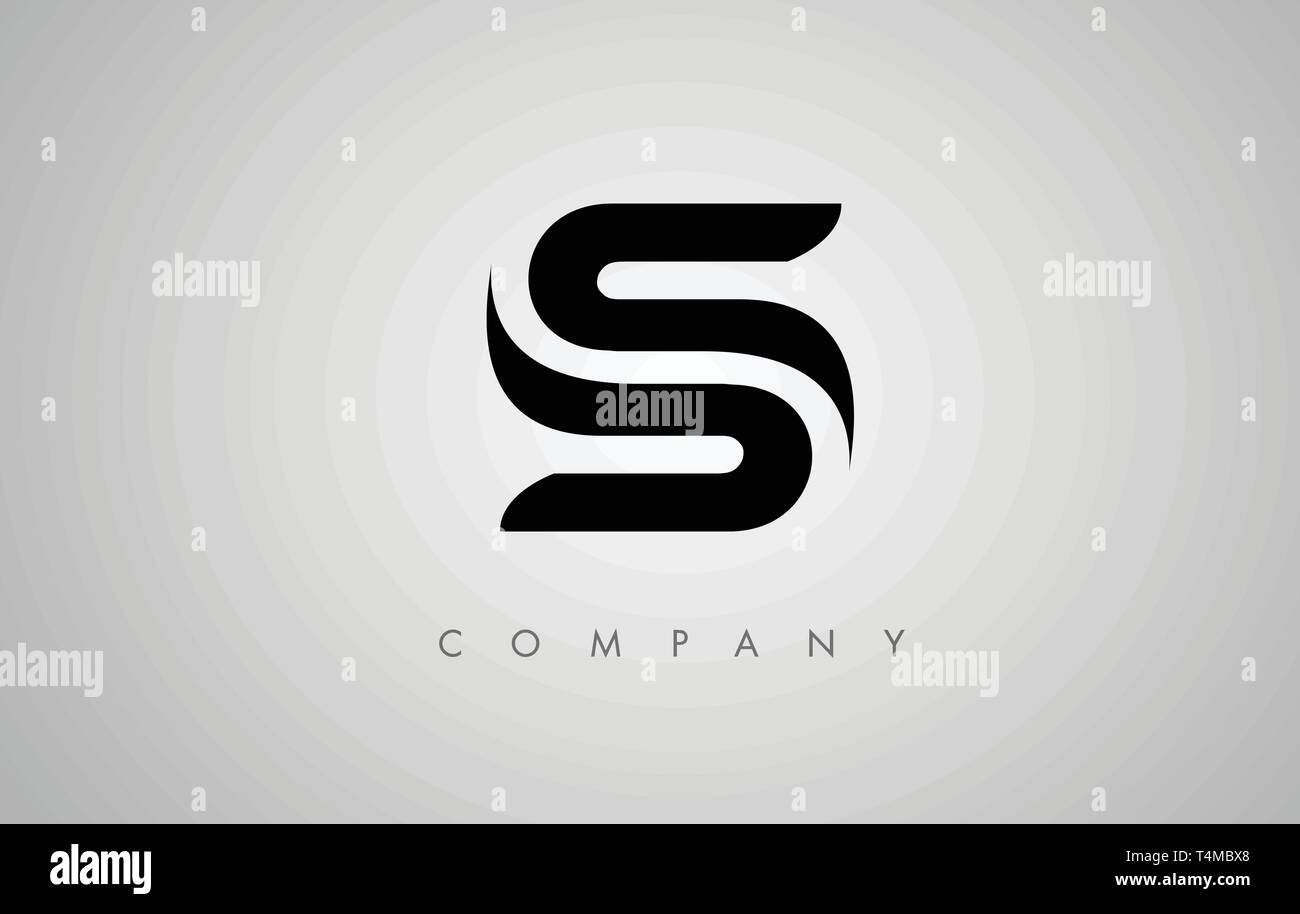 S Logo.S Letter Icon Design Vector Illustration. Stock Vector