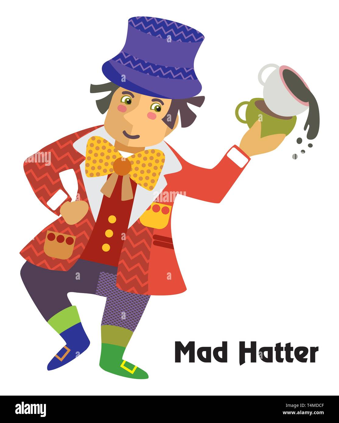 Alice in wonderland mad hatter tea party hires stock photography and images Alamy