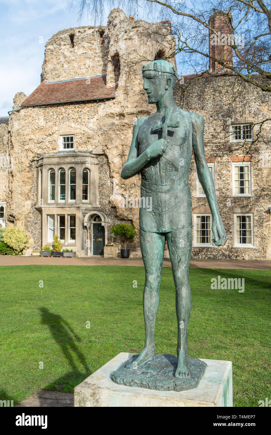 Suffolk statue st edmund hires stock photography and images Alamy