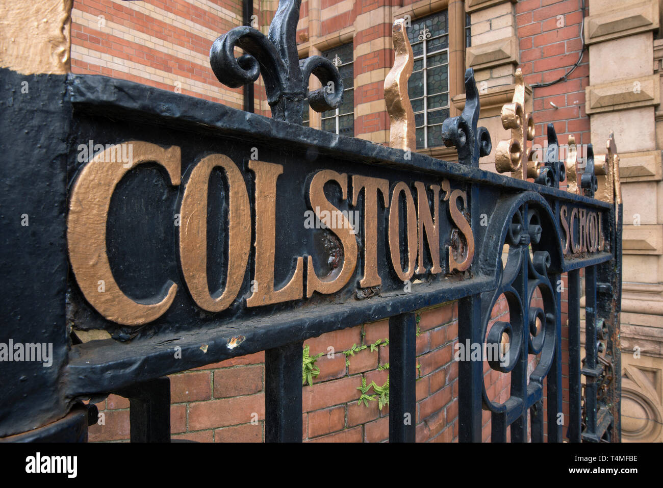 Montpelier High School, formerly Colston's Girls School, Bristol Stock Photo