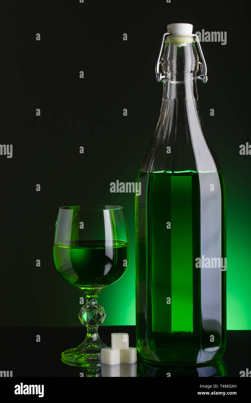 Download Absinthe Bottle High Resolution Stock Photography And Images Alamy PSD Mockup Templates