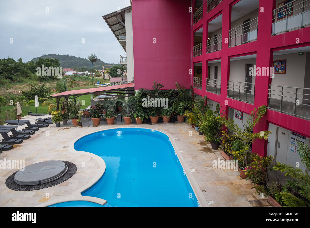 Hotel in Cayenne, Guyana, Cayenne, France Stock Photo Alamy
