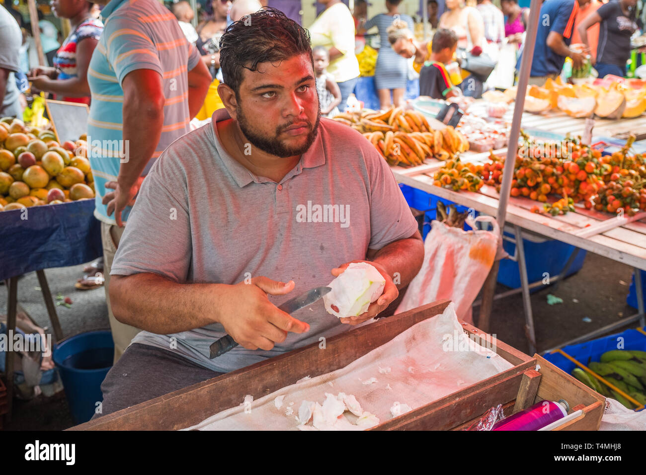 Guyana market cayenne hires stock photography and images Alamy