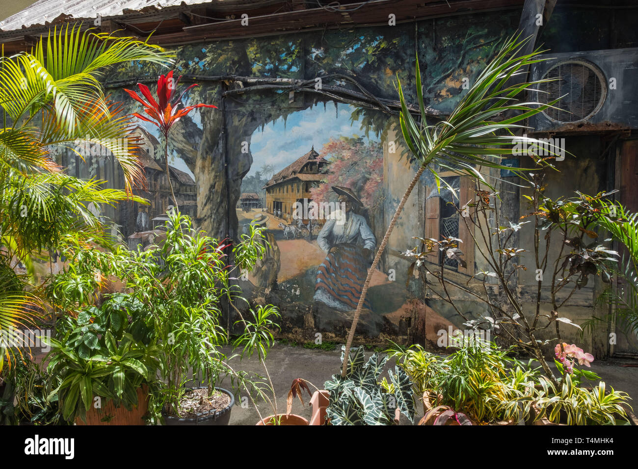 Main place in Cayenne, Guyana, Cayenne, France Stock Photo Alamy