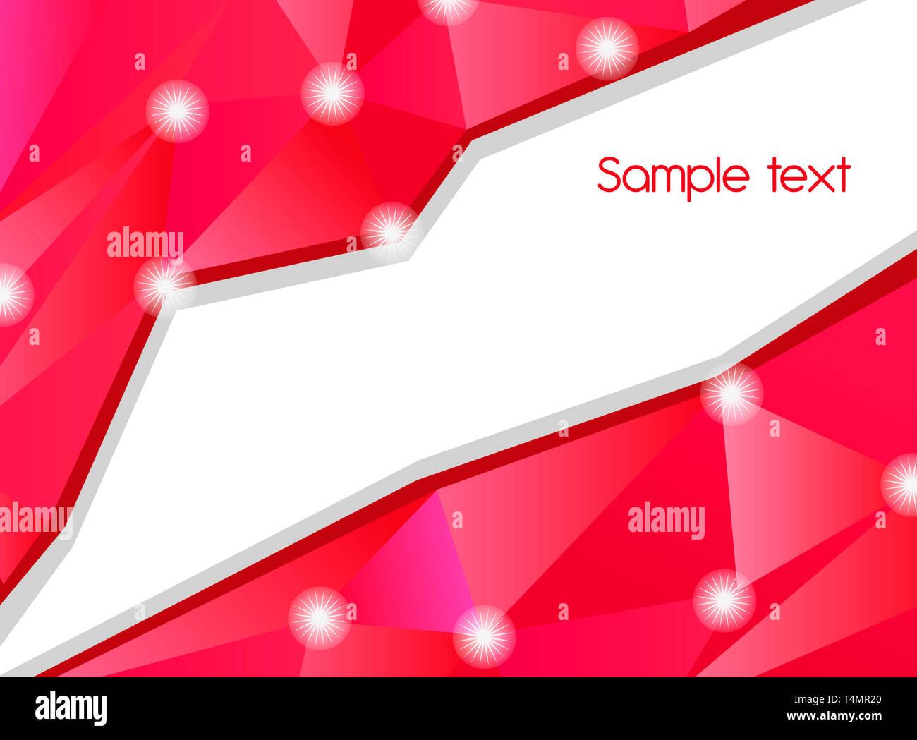 Abstract pink vector background with triangle shapes Stock Photo - Alamy