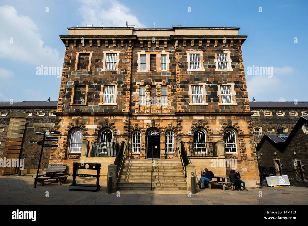 The Governor's Office at the Crumlin Road Gaol in Belfast which is part of a new Troubles themed tour. Stock Photo