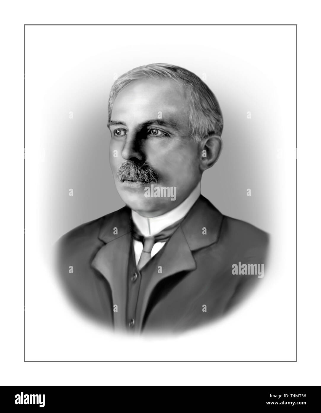 Ernest Rutherford 1871-1937 New Zealand born Physicist Stock Photo