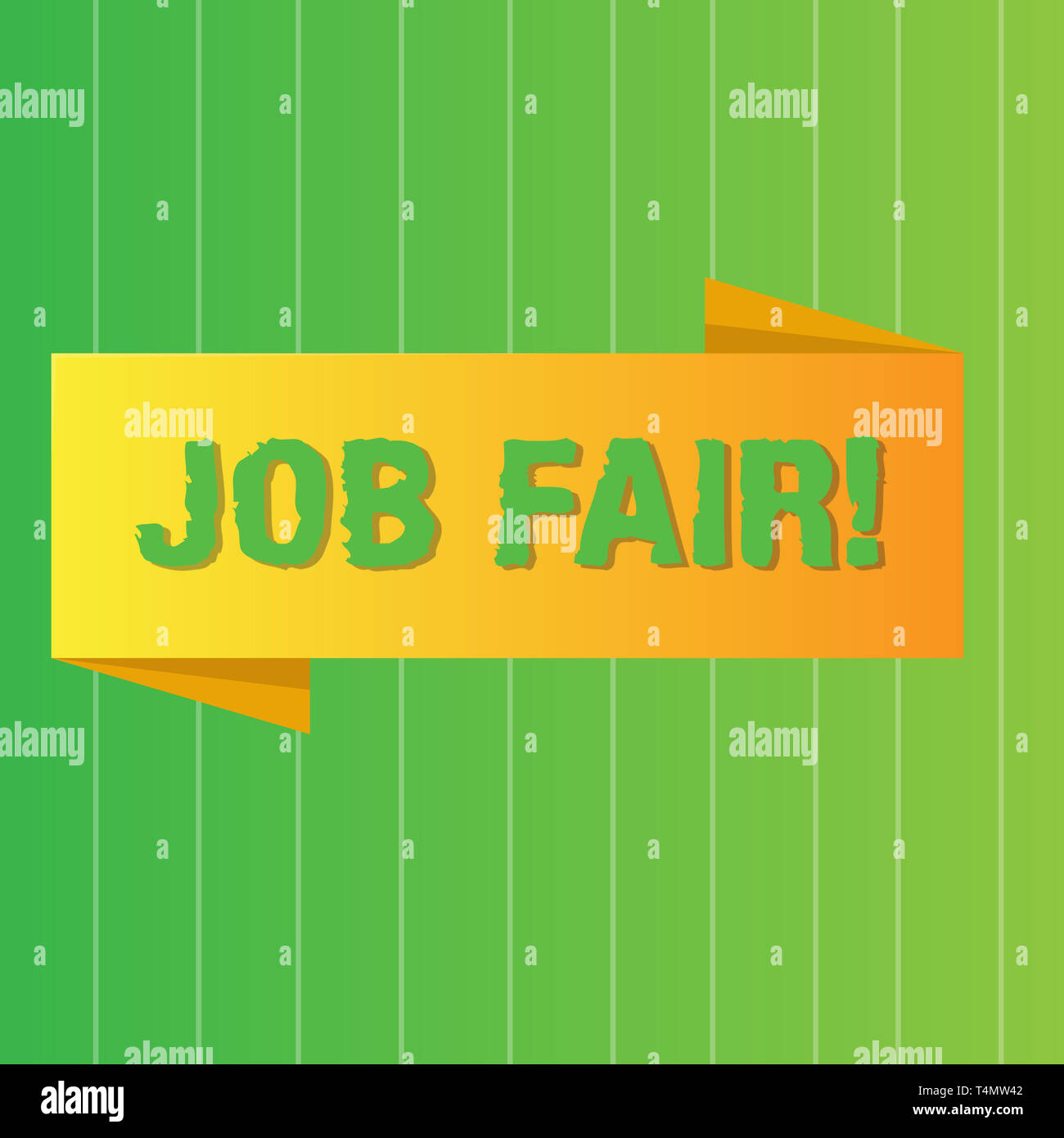 Word Writing Text Job Fair Business Photo Showcasing Event In