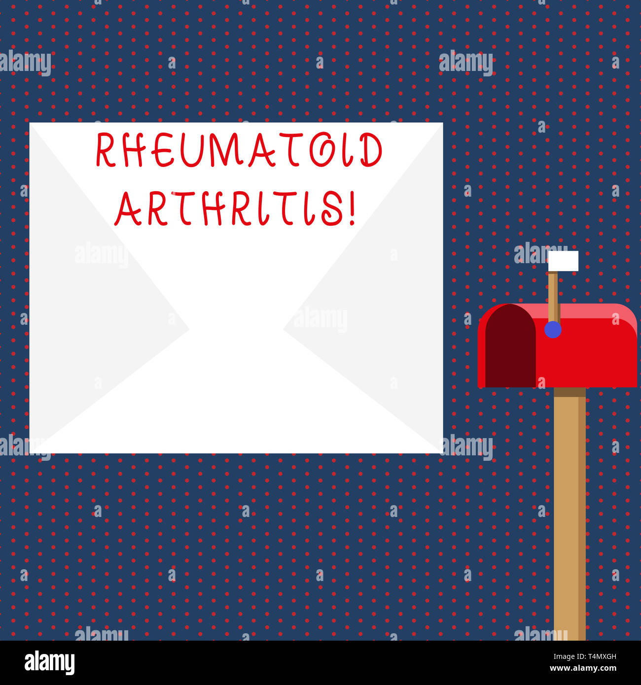 Conceptual hand writing showing Rheumatoid Arthritis. Concept meaning ...