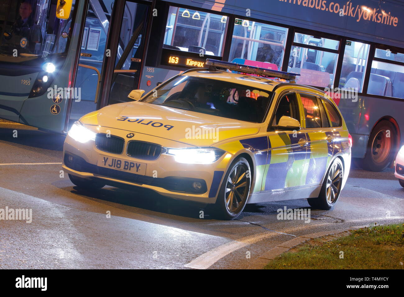 British bmw police car hi-res stock photography and images - Alamy