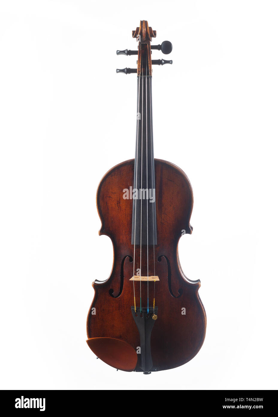 Antique violin Cut Out Stock Images & Pictures - Alamy