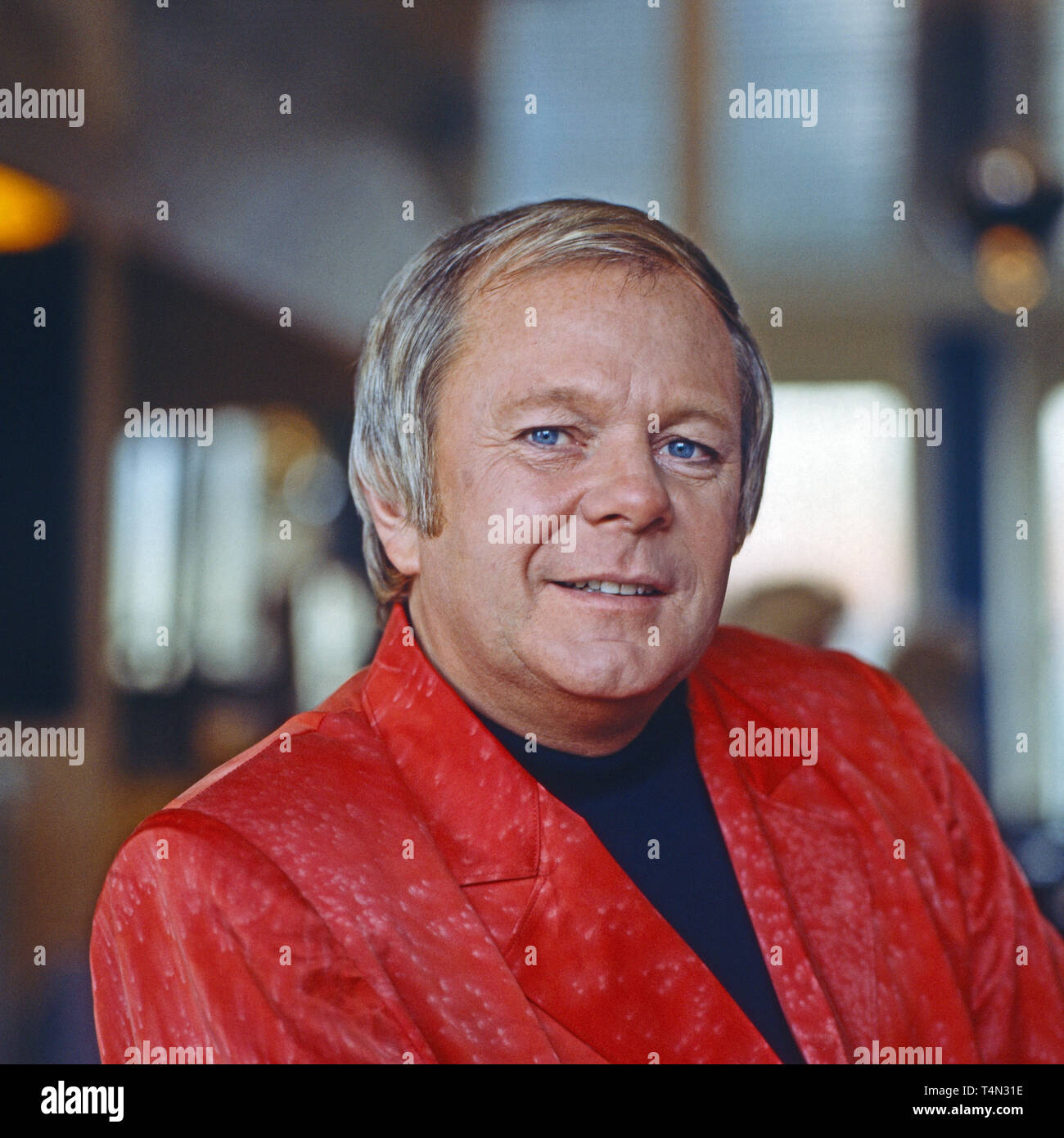 Graham Bonney, britischer Entertainer und Schlagersänger, Deutschland 1992. British schlager singer and entertainer Graham Bonney, Germany 1992. Stock Photo