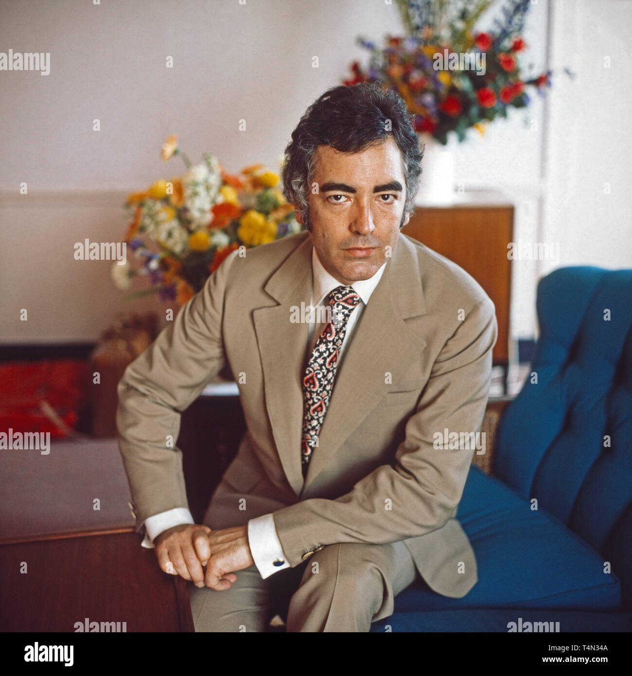 Richard Bonynge, australischer Dirigent, Deutschland 1984. Australian