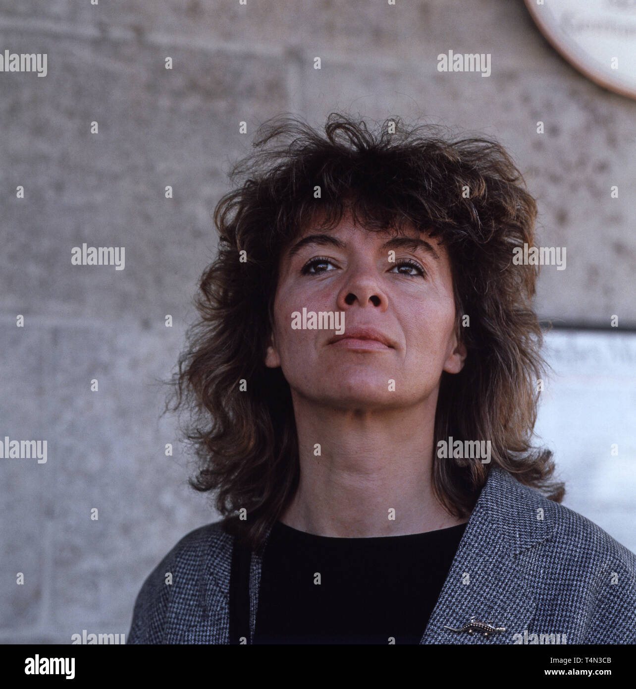 Hanna Schwarz, deutsche Opernsängerin, Deutschland 1992. German opera singer Hanna Schwarz, Germany 1992. Stock Photo