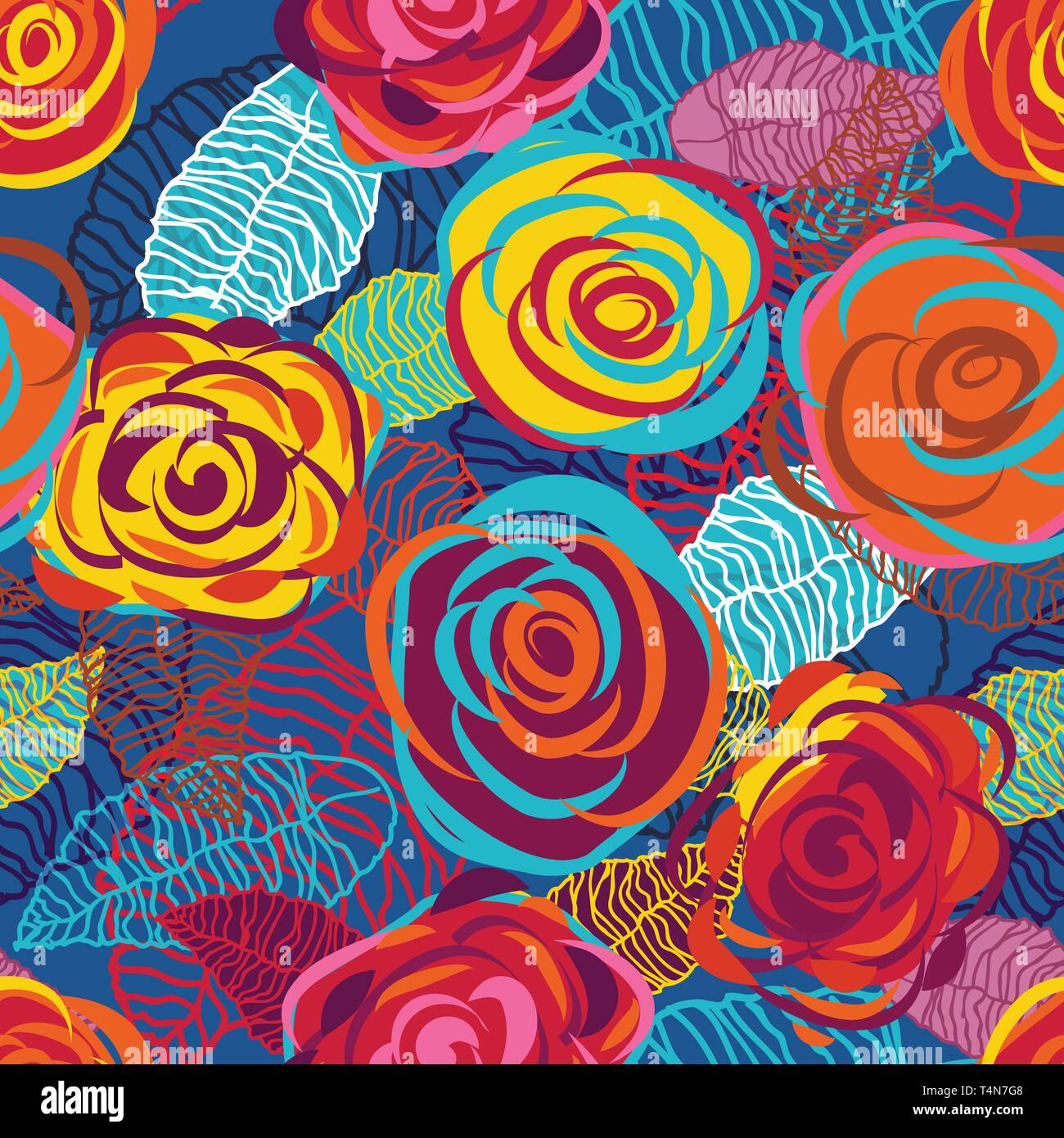 Red roses background natural texture Stock Vector Images - Alamy