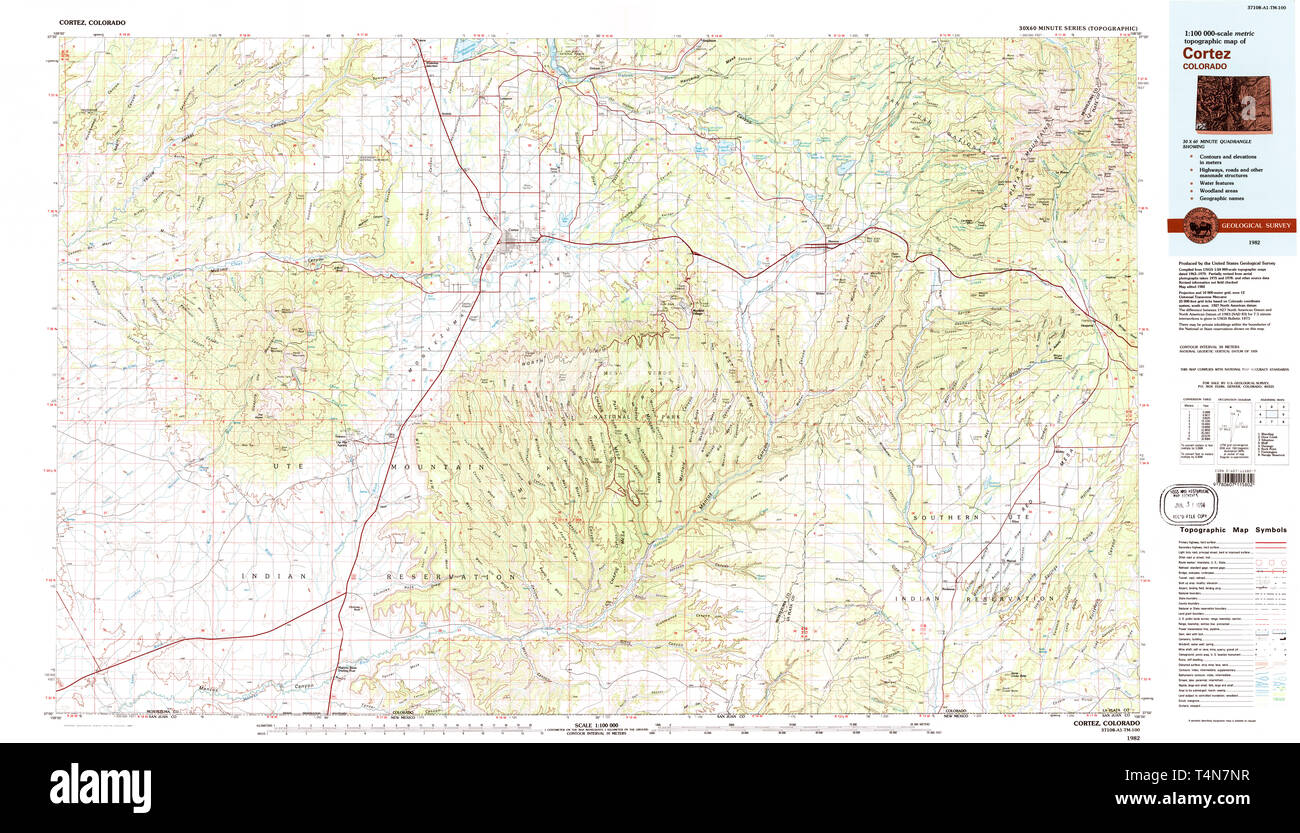 Map of cortez hires stock photography and images Alamy