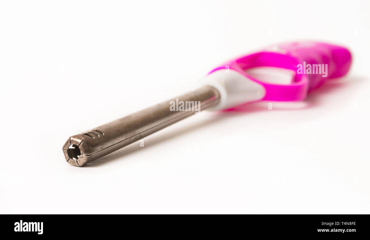 Old kitchen gas stove lighter Stock Photo Alamy