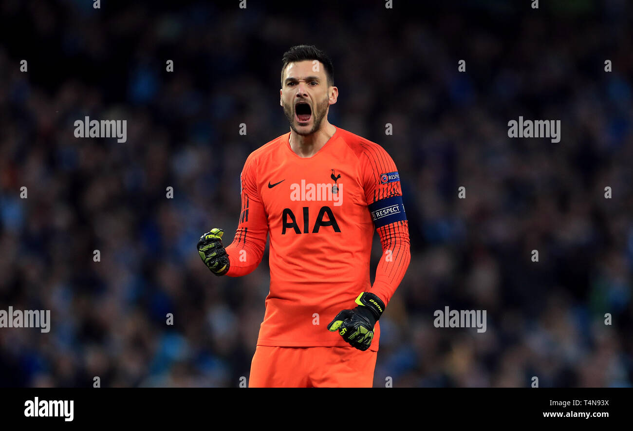 Tottenham hotspur goalkeeper hugo lloris celebrates hi-res stock  photography and images - Alamy