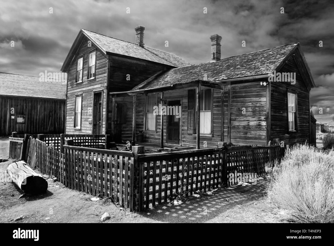 North America; United States; California; California State Parks; Bodie Historic State Park; Ghost town; Gold Rush. Stock Photo