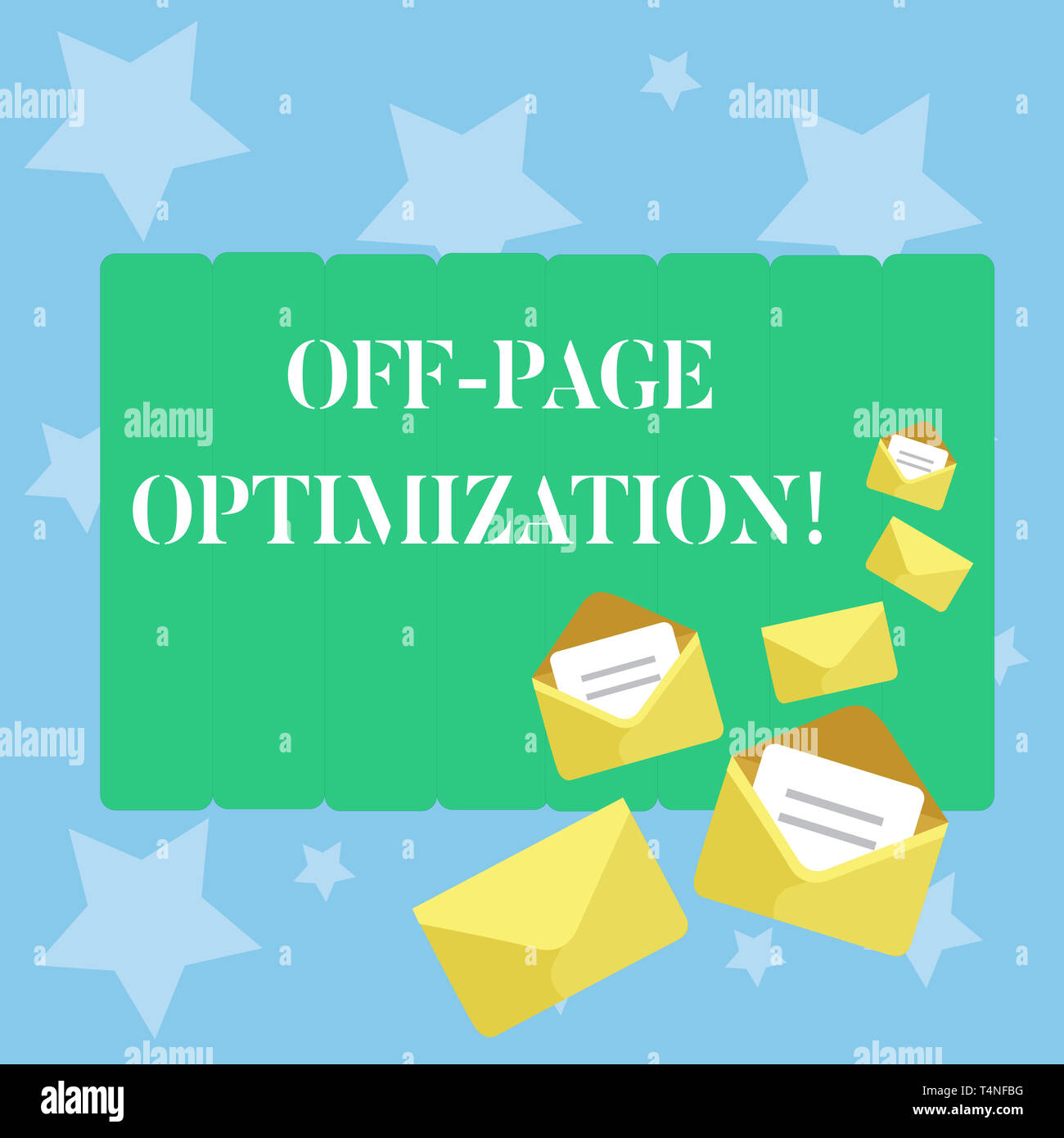 Write Off Vector Handwriting text writing Off Page Optimization. Conceptual photo set of ...