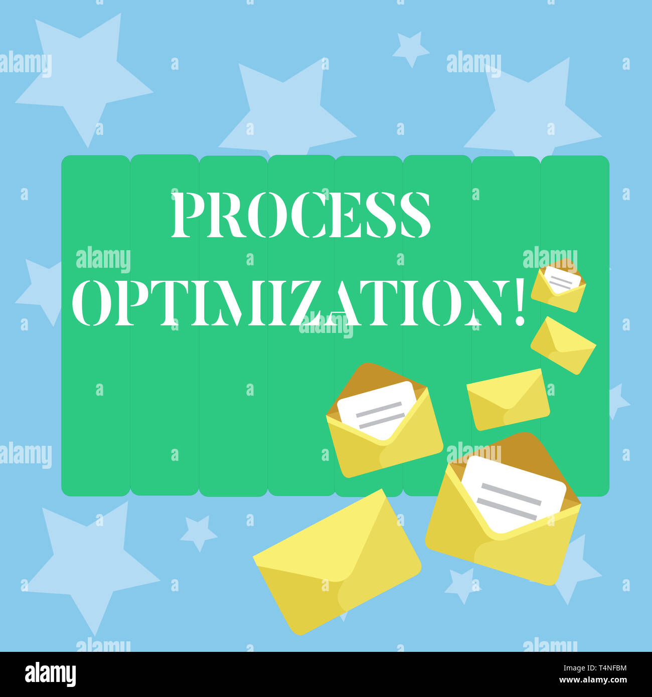 Handwriting text writing Process Optimization. Conceptual photo ...