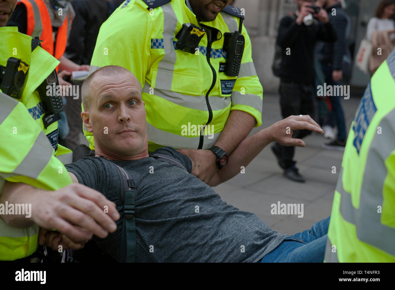 Police arrest woman hi-res stock photography and images - Alamy