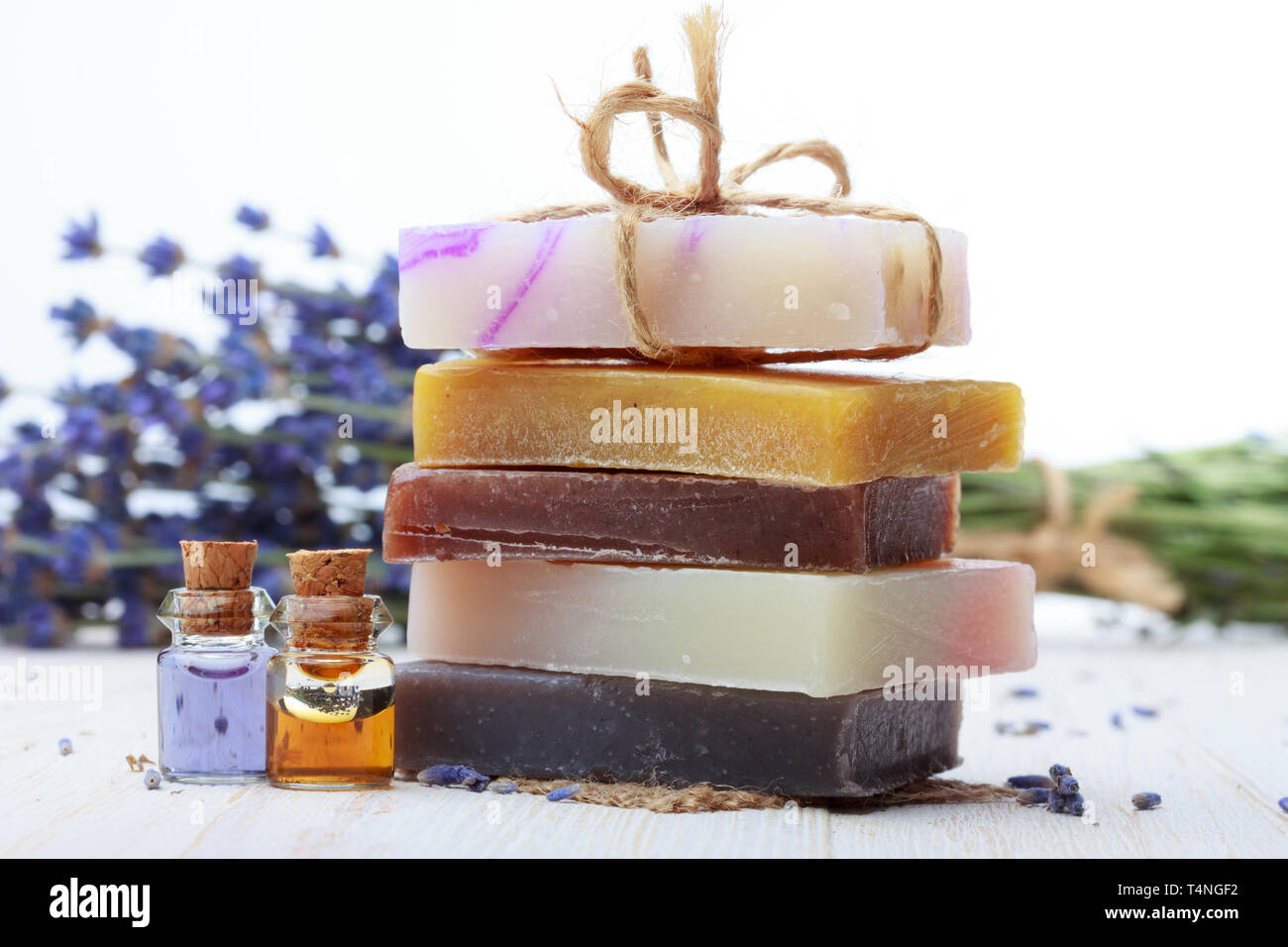 Natural Soap Stack Soap stack hi-res stock photography and images - Alamy
