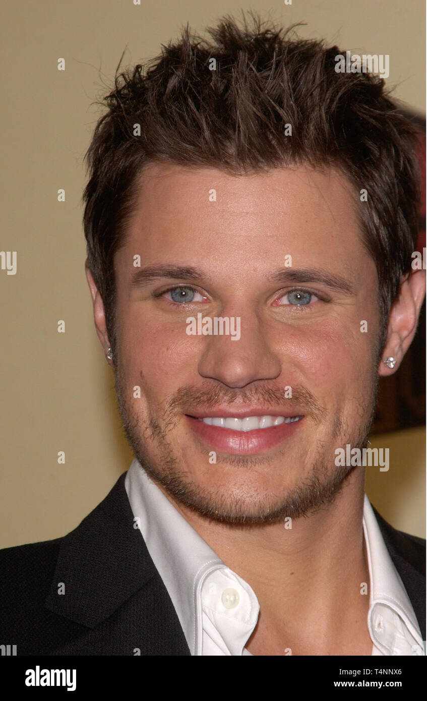 LOS ANGELES, CA. December 01, 2004: : Pop star NICK LACHEY at the VH1 Big in '04 Awards at the Shrine Auditorium, Los Angeles. Stock Photo