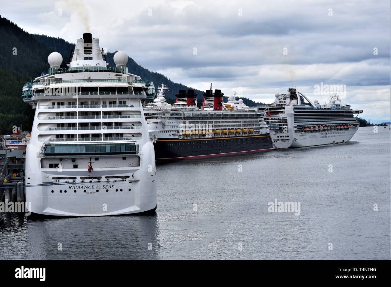 Cruise Ships Ketchikan High Resolution Stock Photography And Images Alamy
