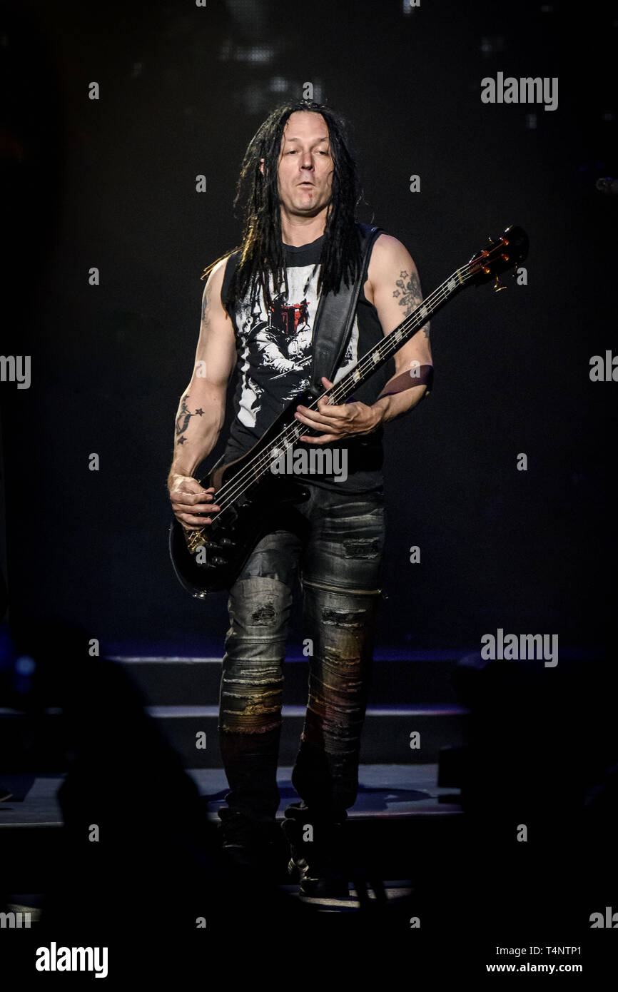 Disturbed is an american heavy metal band from chicago hi-res stock ...