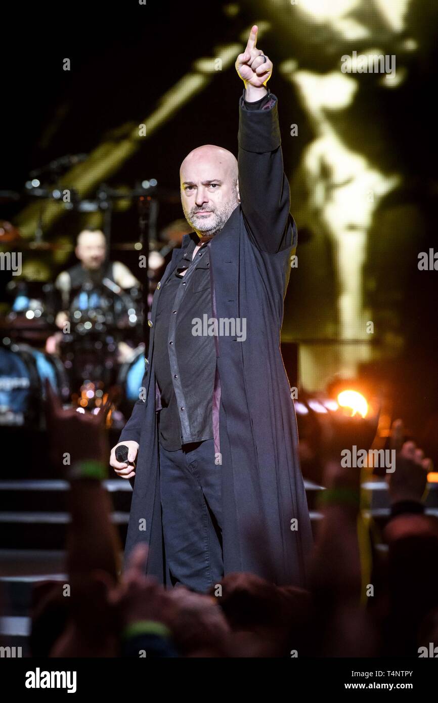 Disturbed is an american heavy metal band from chicago hi-res stock ...
