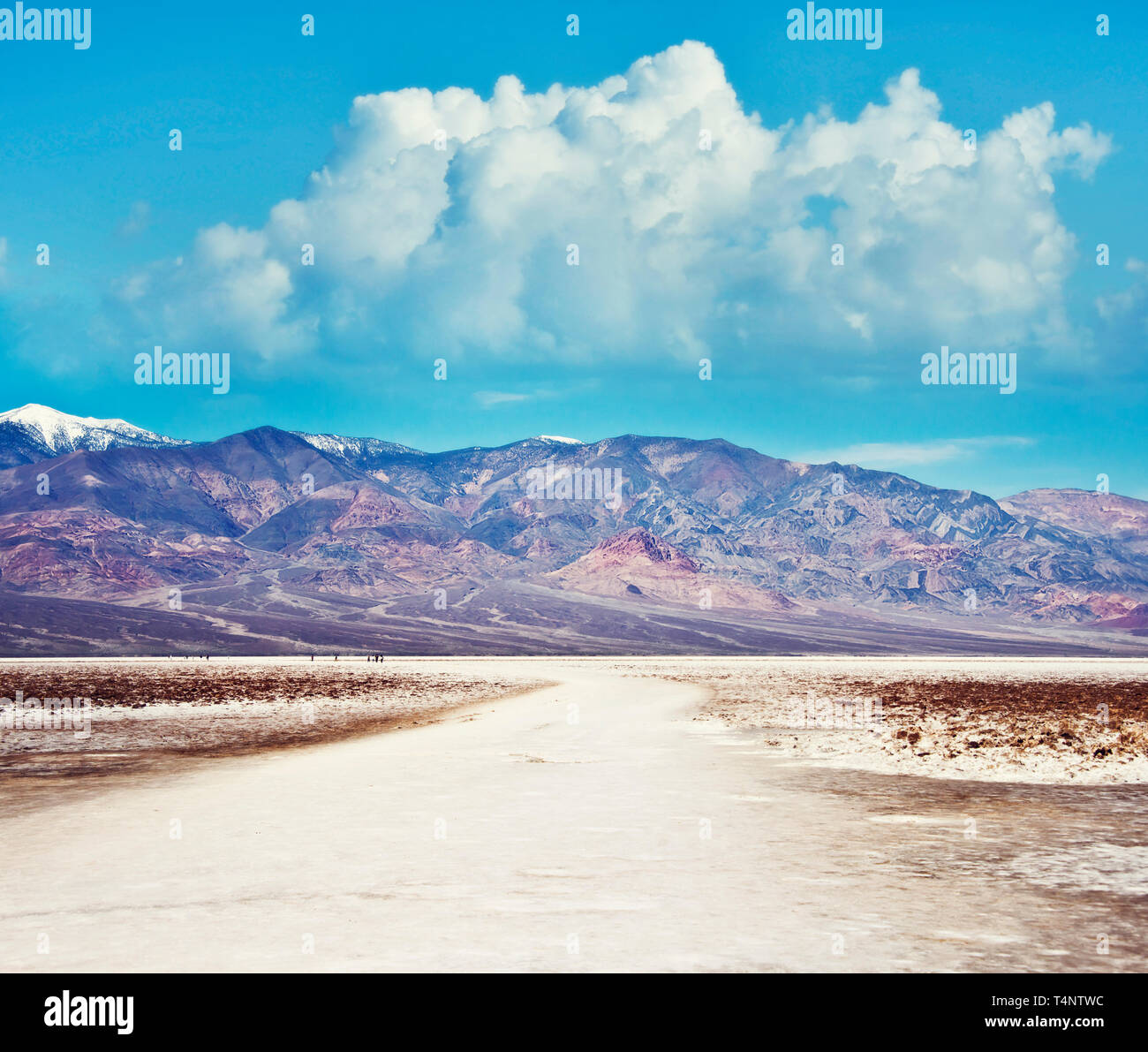 Badwater Basin in Death Valley National Park, California, USA.Badwater ...
