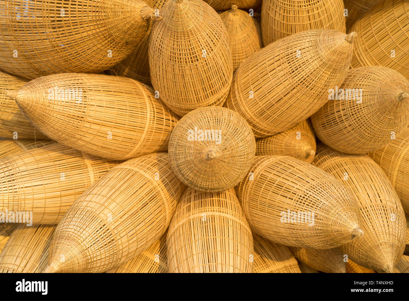 Bamboo Fish Trap High Resolution Stock Photography and Images - Alamy