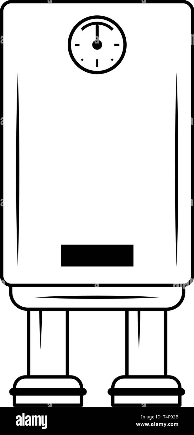 Medical stethoscope symbol isolated in black and white Stock Vector ...