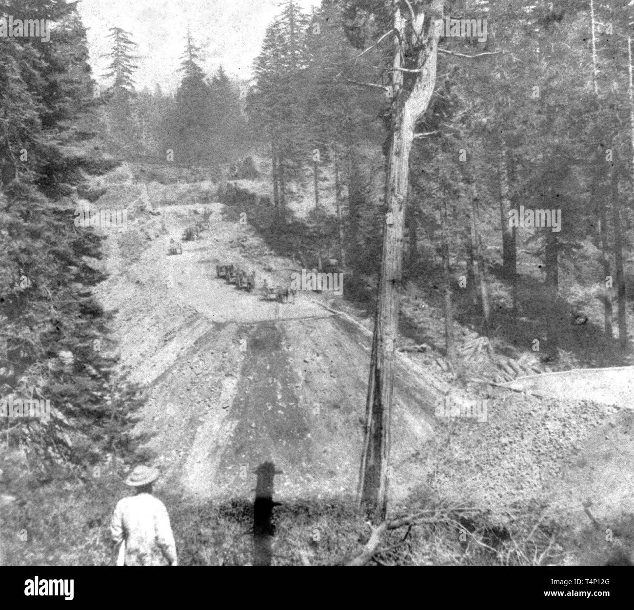 Central Pacific Railroad 19th Century High Resolution Stock Photography