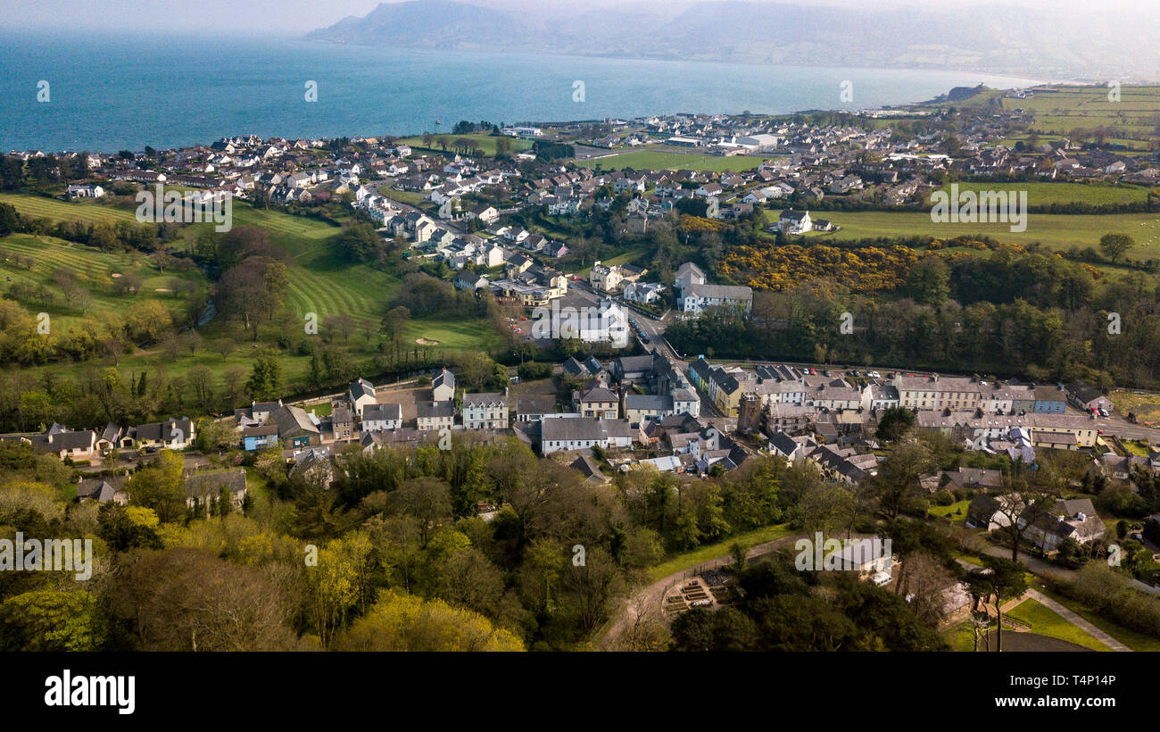 Village villages antrim coast road hires stock photography and images