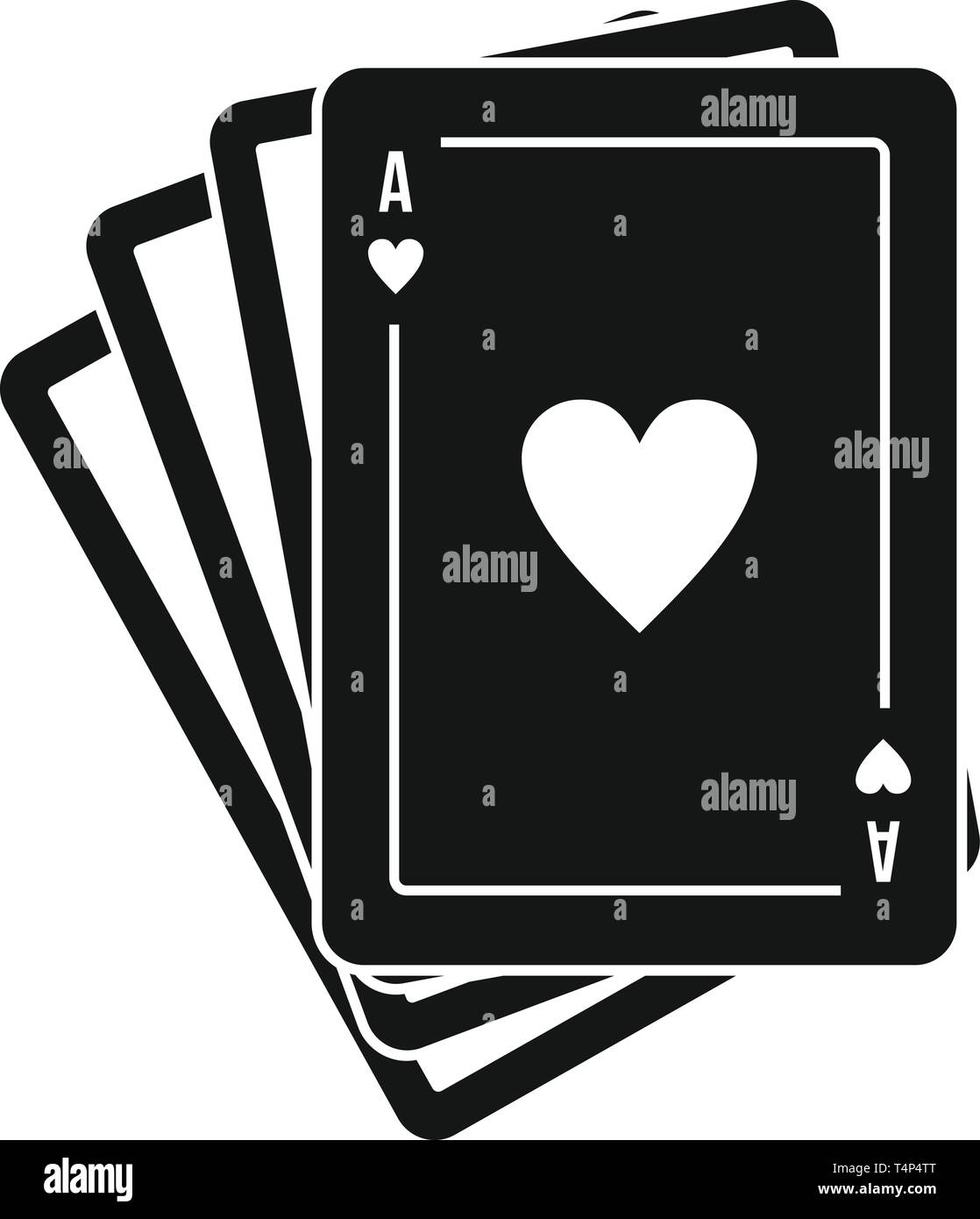 Play Fortune Cards Icon Simple Illustration Of Play Fortune Cards 