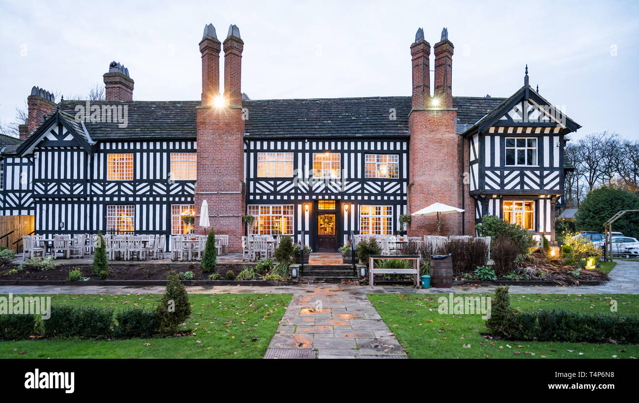 Worsley Old Hall, Worsley, Manchester Stock Photo Alamy