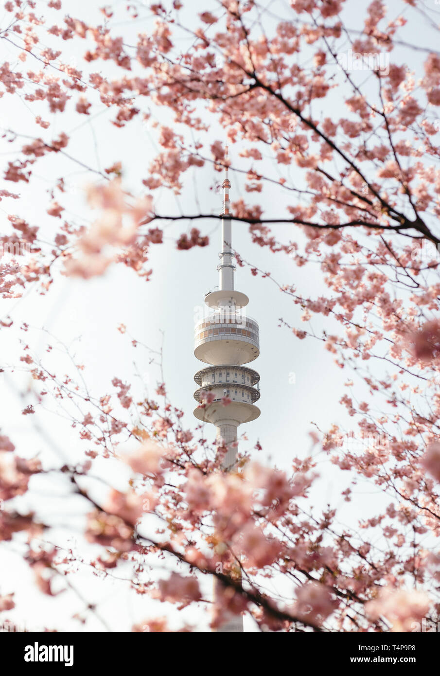 Olympiapark in Munich Stock Photo