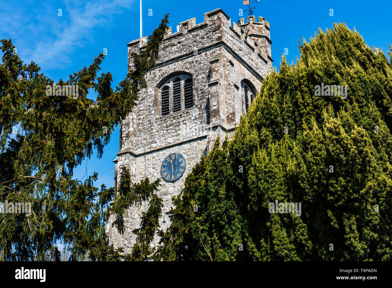 St James Church in Egerton in Kent, England Stock Photo