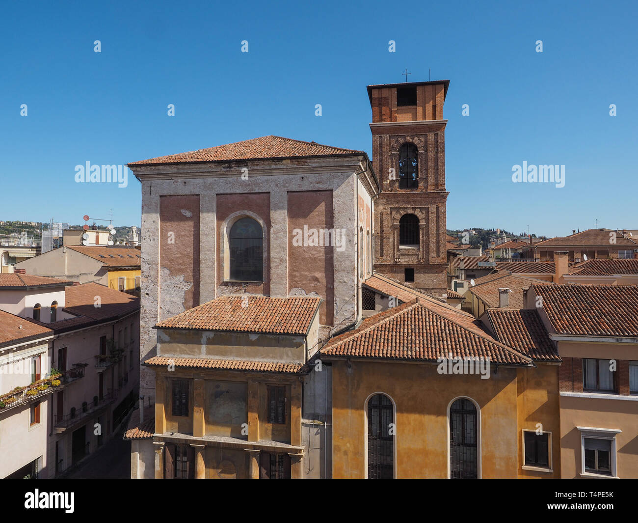 Aerial view of the city of Verona, Italy Stock Photo - Alamy