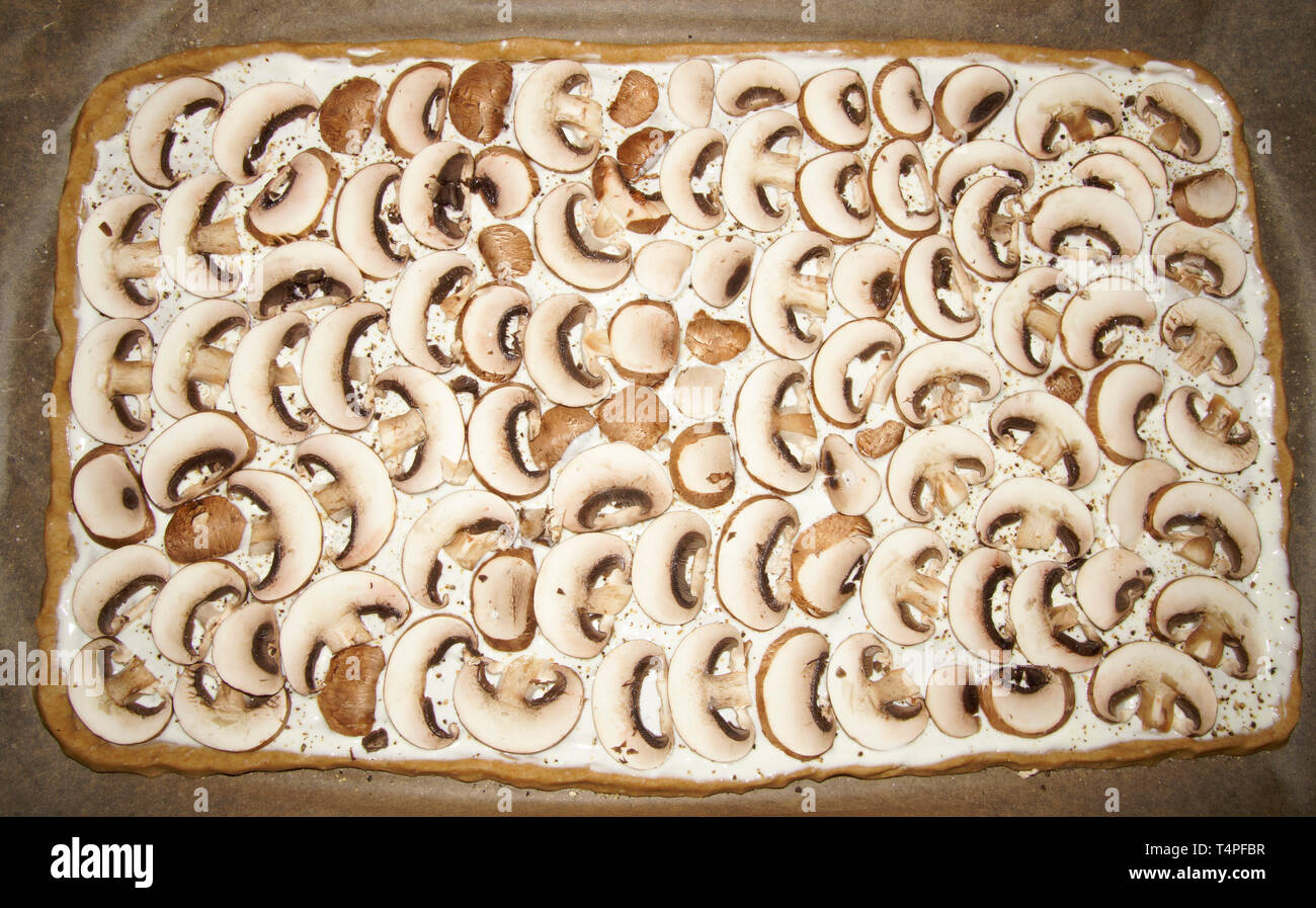 Flambe Owens And Mushrooms