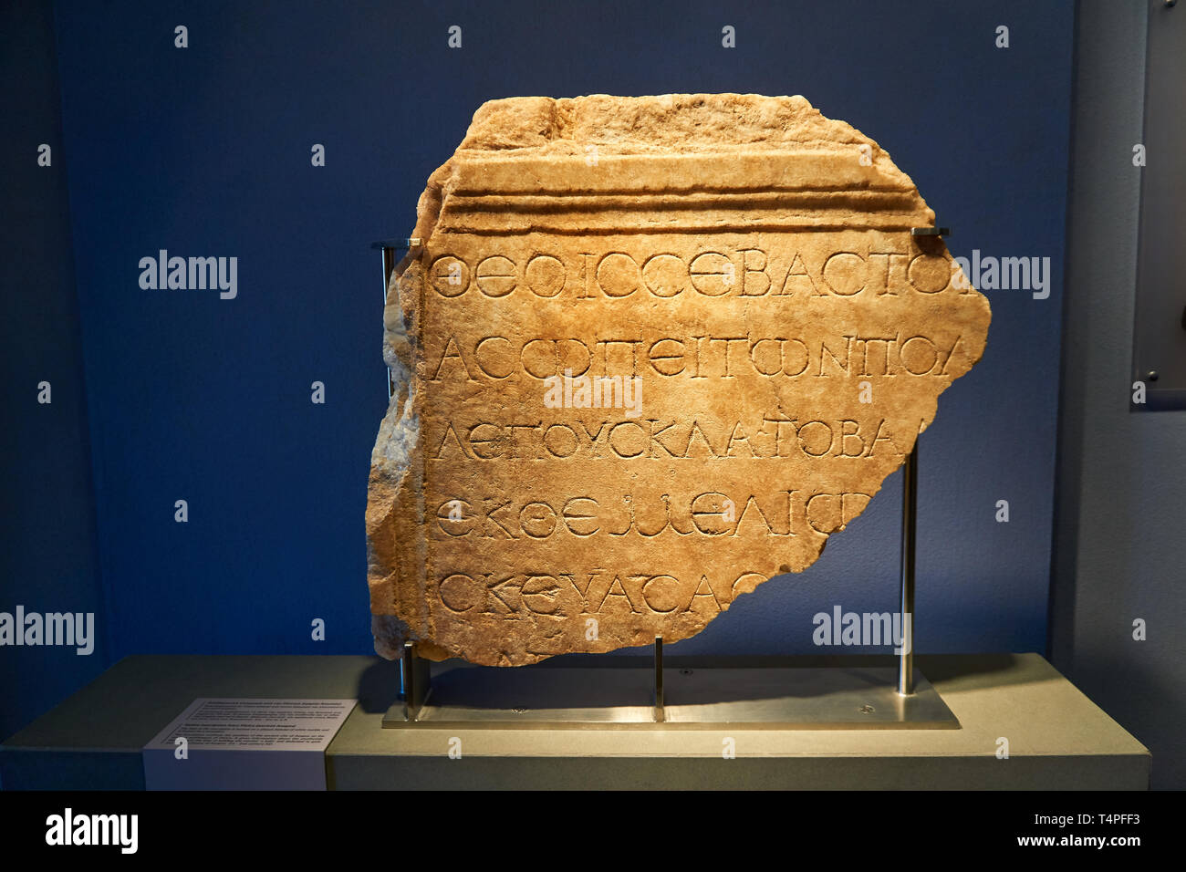Votive inscription from Plytra (ancient Asopos). The text of the