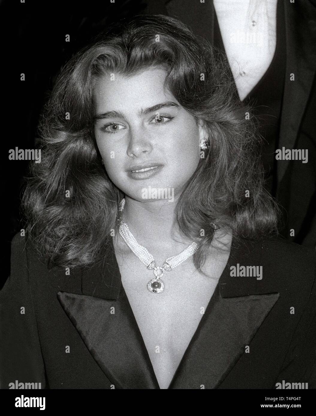 Brooke Shields 1984 Photo By Jesse Nash/PHOTOlink Stock Photo - Alamy